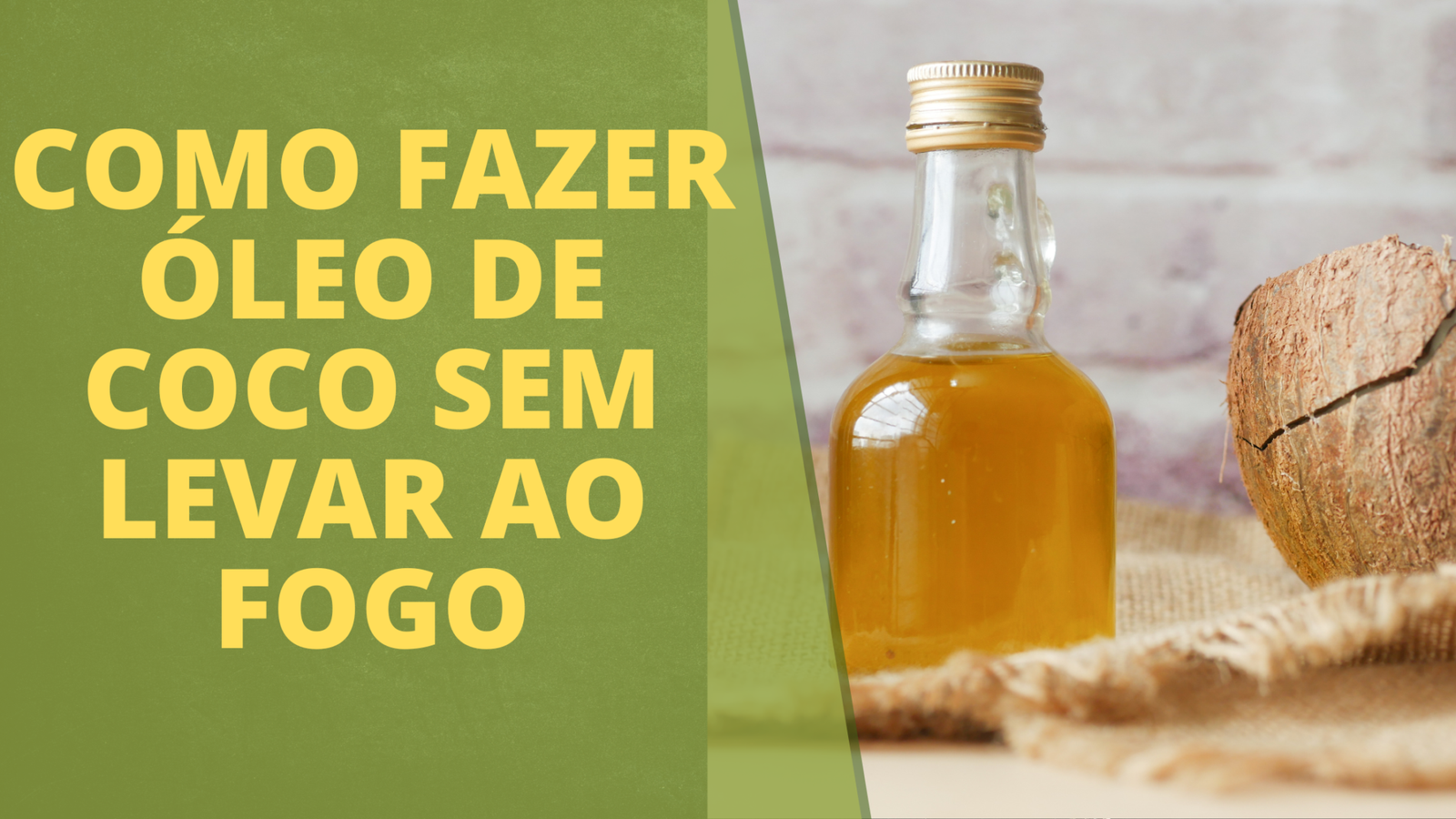 💧Como Fazer Óleo de Coco em casa Sem levar ao fogo – pt - oleosnaturais ...